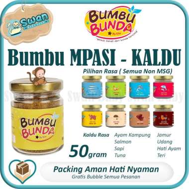 Bumbu Bunda By Elia Kaldu MPASI / Kaldu Non MSG / Kaldu Bubuk MPASI Anak 50g Kaldu Jamur