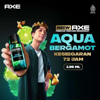 Axe Aqua Bergamot Deodorant Spray [135 mL]