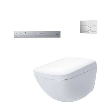 TOTO Smart Closet Neorest WX Wall Hung CES95380PZT - Closet Duduk Otomatis TOTO