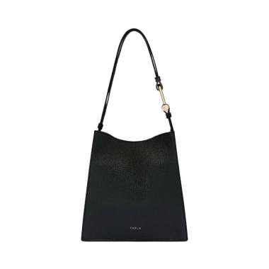 Furla Nuvola Mini Bucket Bag Black Black