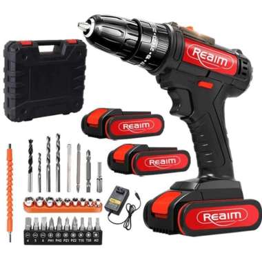 Mesin Bor Titan Baterai LXT Tanpa Kabel Reaim