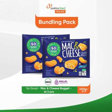 So Good Mac and Cheese Nugget 400gr - Isi 2 pack