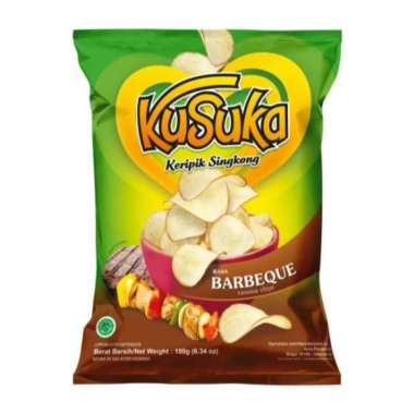 KUSUKA Bbq Keripik [180 g]