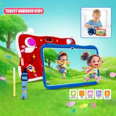 OEM SK-M355 Kids Study Tab Astronout Version Tablet Android Touch Screen 7 Inci / Tablet Edukasi Ana