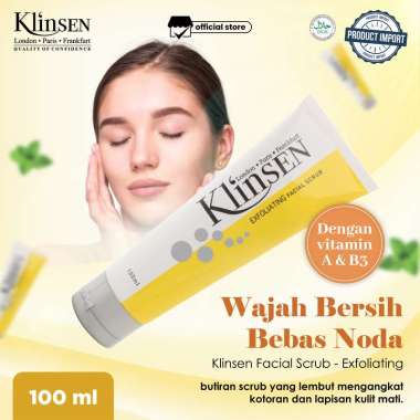 Facial Wash Klinsen Exfoliating 100 ml