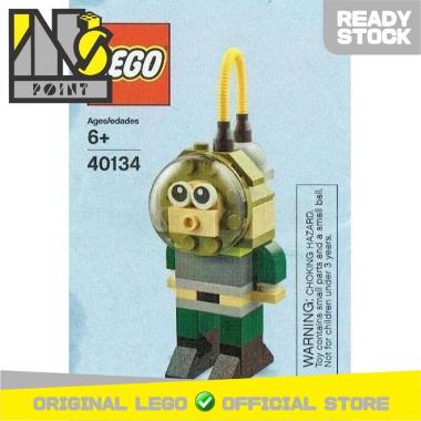 LEGO 40134 Scuba Diver Polybag MMB Mainan Blok