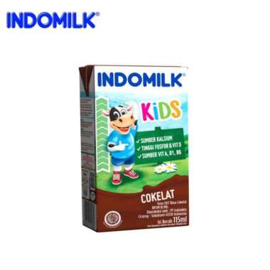 Promo Harga Indomilk Susu UHT Kids Cokelat 115 ml - Blibli