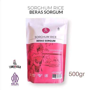 BERAS SORGHUM - 500gr | Timurasa Sorghum Rice GLUTEN FREE Sorgum