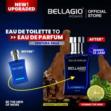 Bellagio Ventura Blue EDT Parfum Pria [50 mL]