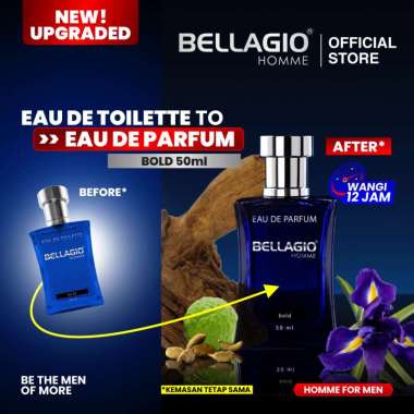 Bellagio Bold Black EDT Parfum Pria [50 mL]