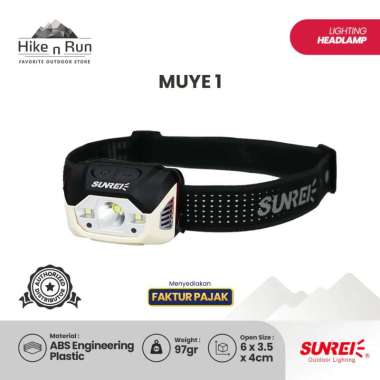 SUNREI Muye 1 Headlamp Lampu Kepala Beige-Black