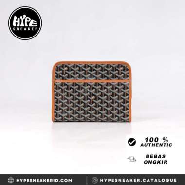 Tas GOYARD JOUVENCE BLACK TAN CLUTCH BAG 100% ORIGINAL 24X19X6CM