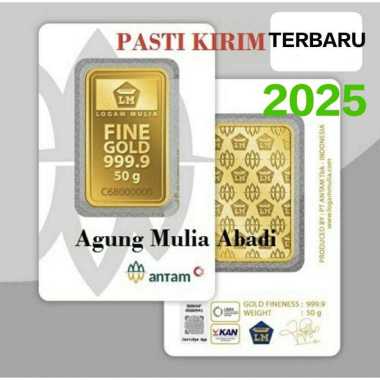 Logam Mulia Emas Antam BUMN Terbaru 50 gram
