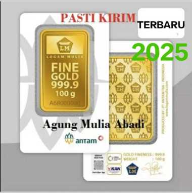 Logam Mulia Emas ANTAM BUMN Terbaru 100 gram