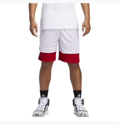 adidas Men Basketball Shorts 3G Speed Reversible Celana Basket Pria [DY6603] A/L Power Red