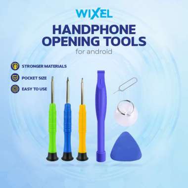 WIXEL - Repair Tools for Android Phone Obeng Set HP Bongkar Handphone Opening Tool Kit Pembuka Buka