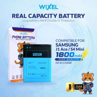 WIXEL Baterai Galaxy J1 Ace J110 S4 Mini I9190 EB-BJ110ABE Real Capacity Battery Double Power Batre 