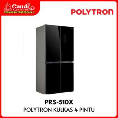 POLYTRON Kulkas 4 Pintu Kapasitas 480 Liter PRS-510X