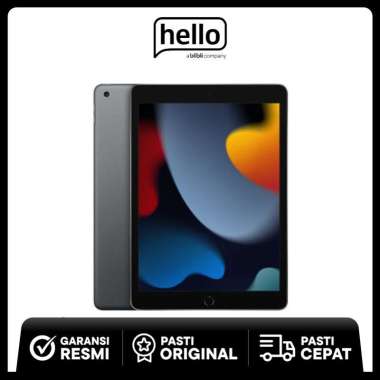 iPad (generasi ke-9) 256 GB Space Gray Wi-Fi