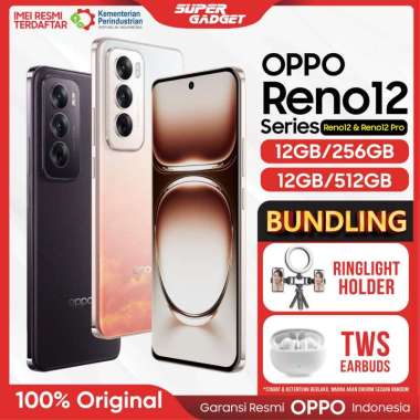 OPPO Reno12 Pro 5G 12/512 12/256 RAM 12 ROM 256 512 GB 12GB 256GB 512GB Reno 12 HP Smartphone Androi