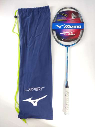 Mizuno JPX Z8 - CX Raket Badminton - Blue Graphite White