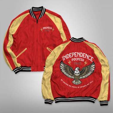 Fortklass Jaket Sukajan SPECIAL HUT RI 79 / JAKET INDEPENDENCE Jaket Distro Unisex Premium Original