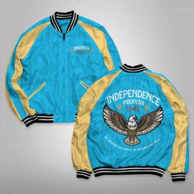 Fortklass Jaket Sukajan SPECIAL HUT RI 79 / JAKET INDEPENDENCE Jaket Distro Unisex Premium Original