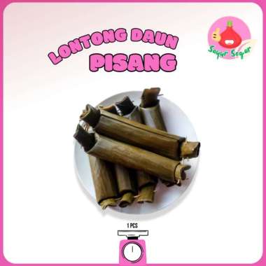 Sayur Segar - Lontong Daun Pisang /Rice Cake 1 pcs