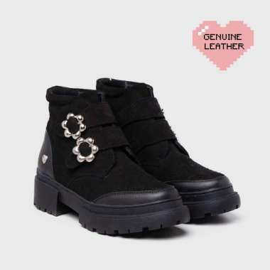 Fatmara Boots Genuine Suede Black 37