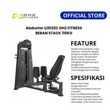 abductor adductor machine dhz fitnes U3021C