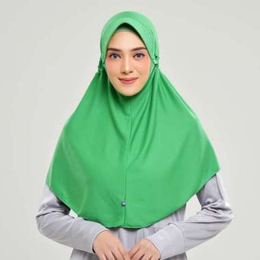 Rabbani - Kerudung Instan Sekolah Innova LX KAA XL 52S Freen Green Hijau NU