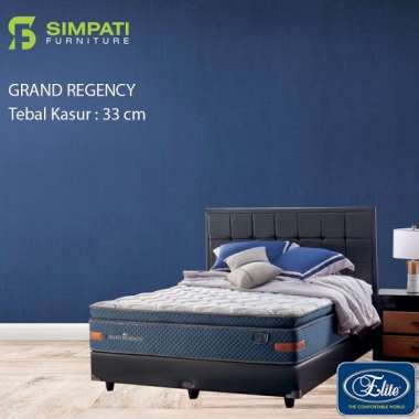Elite Regency Kasur Springbed [Hanya Kasur/ Khusus Jabodetabek & Bandung] 180 x 200 WHITE Banten