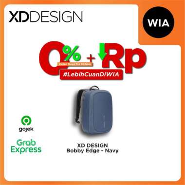 WIA XD Design Bobby Edge Anti-Theft Backpack Tas Ransel Laptop Unisex Original Off White