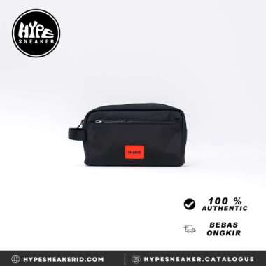 Tas HUGO BOSS HUGO RED LOGO BLACK POUCH 100% ORIGINAL 24X14X10CM