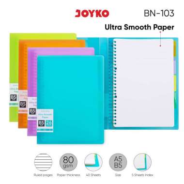 Binder Note Joyko BN-103 A5~B5 A5 Blue