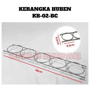 Kerangka Piring Botol Rak Dapur dan Tatakan Rak Piring Huben Besi Chrome Plastik Kerangka Botol