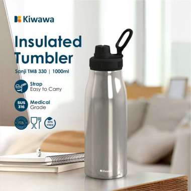 KIWAWA Botol Minum / Tumbler / SANJI TMB 330 SS - FBB