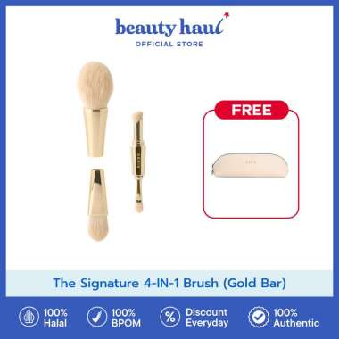 Aeris Beaute The Signature 4-In-1 Brush Gold Bar