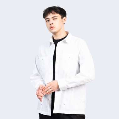 Erigo Shirt Jacket Drue White Unisex M