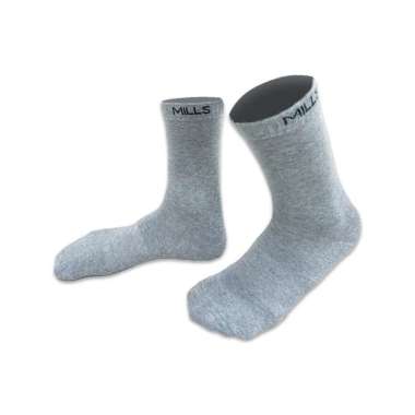 Kaos Kaki Mills Original Quarter Socks A1 2008 BNWT L Grey