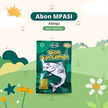 Abiqu Abon MPASI - Abon Abiqu - Abon Anak - Abon Sapi Ayam Tuna Lele - MPASI Anak Salmon
