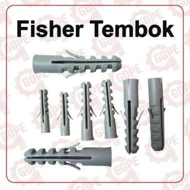 Fisher Piser Fiser Sekrup Viser Untuk Tembok Dinding (PER DUS) S5