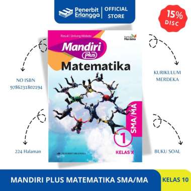 MANDIRI PLUS MATEMATIKA SMA/MA KELAS 10 KURIKULUM MERDEKA
