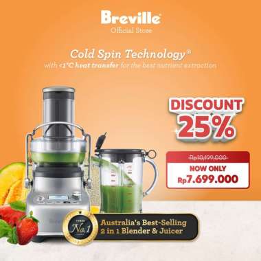 Breville the 3X Bluicer Pro - 2 in 1 Blender Juicer