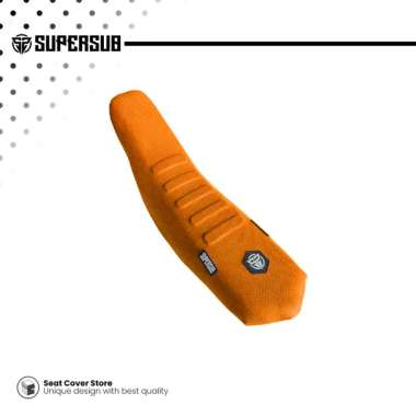 Supersub KULIT JOK CRF ANTI REMBES Cover Seat Sarung Kulit Jok Honda Crf CRF Anti Rembes Orange