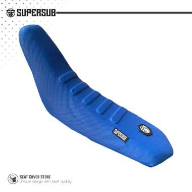 Supersub KULIT JOK CRF ANTI REMBES Cover Seat Sarung Kulit Jok Honda Crf CRF Anti Rembes Biru