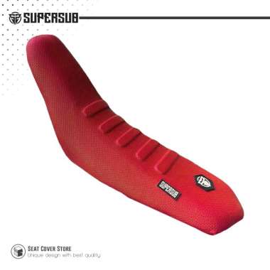 Supersub KULIT JOK CRF ANTI REMBES Cover Seat Sarung Kulit Jok Honda Crf CRF Anti Rembes Merah