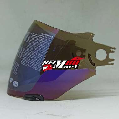 Kaca Zeus Visor Zeus for ZS 611 & 611C Kaca Helm Half Face [Original] IRIDIUM BLUE