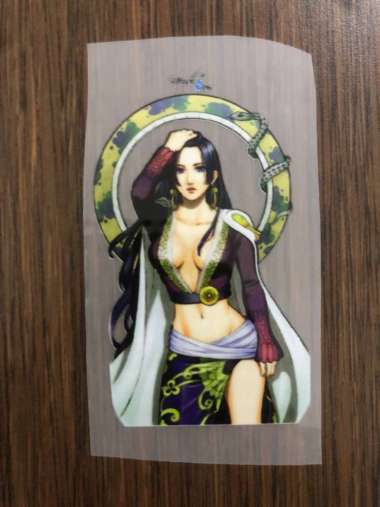 SABLON STIKER DTF SATUAN TEMA ONE PIECE UKURAN 8 - 9 CM 31