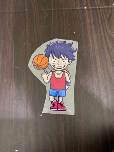 SABLON STIKER DTF SATUAN TEMA ONE PIECE UKURAN 8 - 9 CM 35